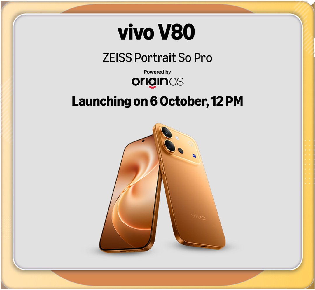 Shopflix9's tweet photo. #ad
As an Amazon Associate I earn from qualifying purchases.
*Price subject to change*
π LAUNCH ALERT
π vivo V80 | ZEISS Portrait
π± Launching 6th Oct, 12 PM
β
Check Facebook post for details & Shop!
πCheck Here: π
https://t.co/v9DPngEq7A
#vivoV80 #ShopOnAmazon https://t.co/L6mFDLxOcV