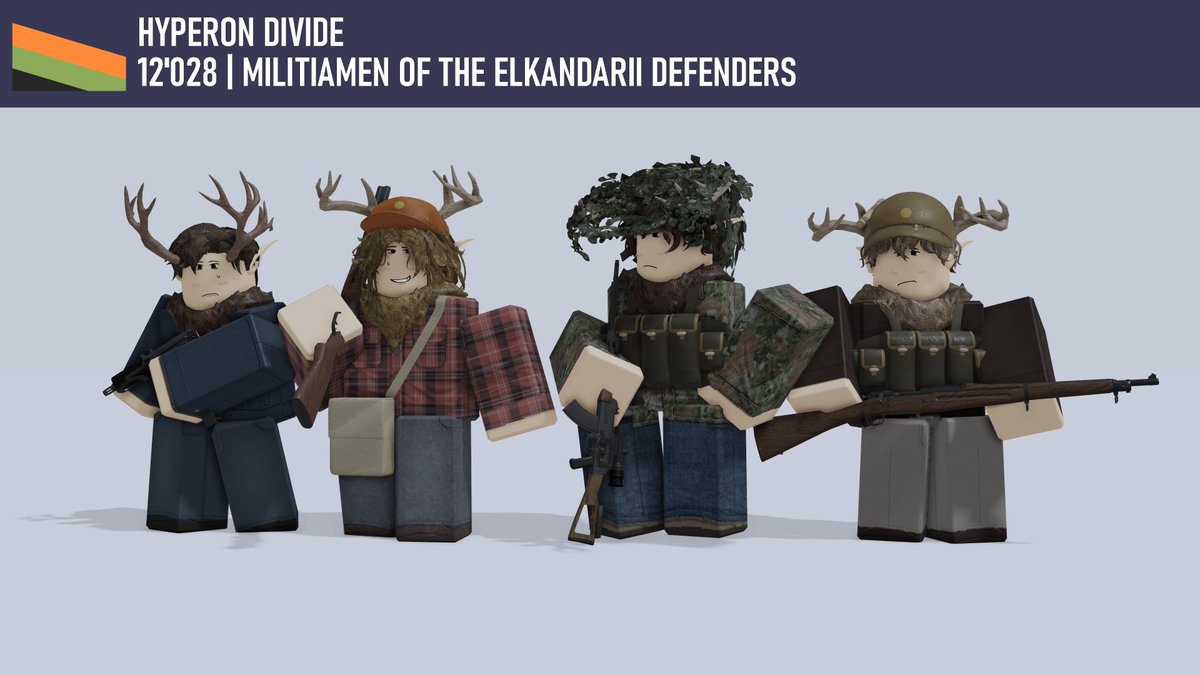UnamedSpeerwurf's tweet photo. One of the two Elkandarii warlord factions/general visual on Militant defenders. https://t.co/moBl3bB6we