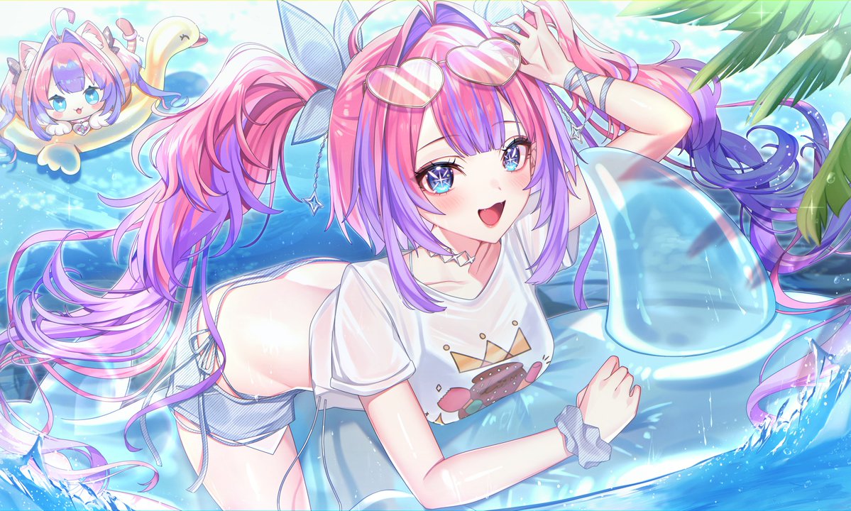 _58YA's tweet photo. ヴィヴィ・サマー！🌺💖
#ヴィヴィメイク https://t.co/XeAey5eD3d