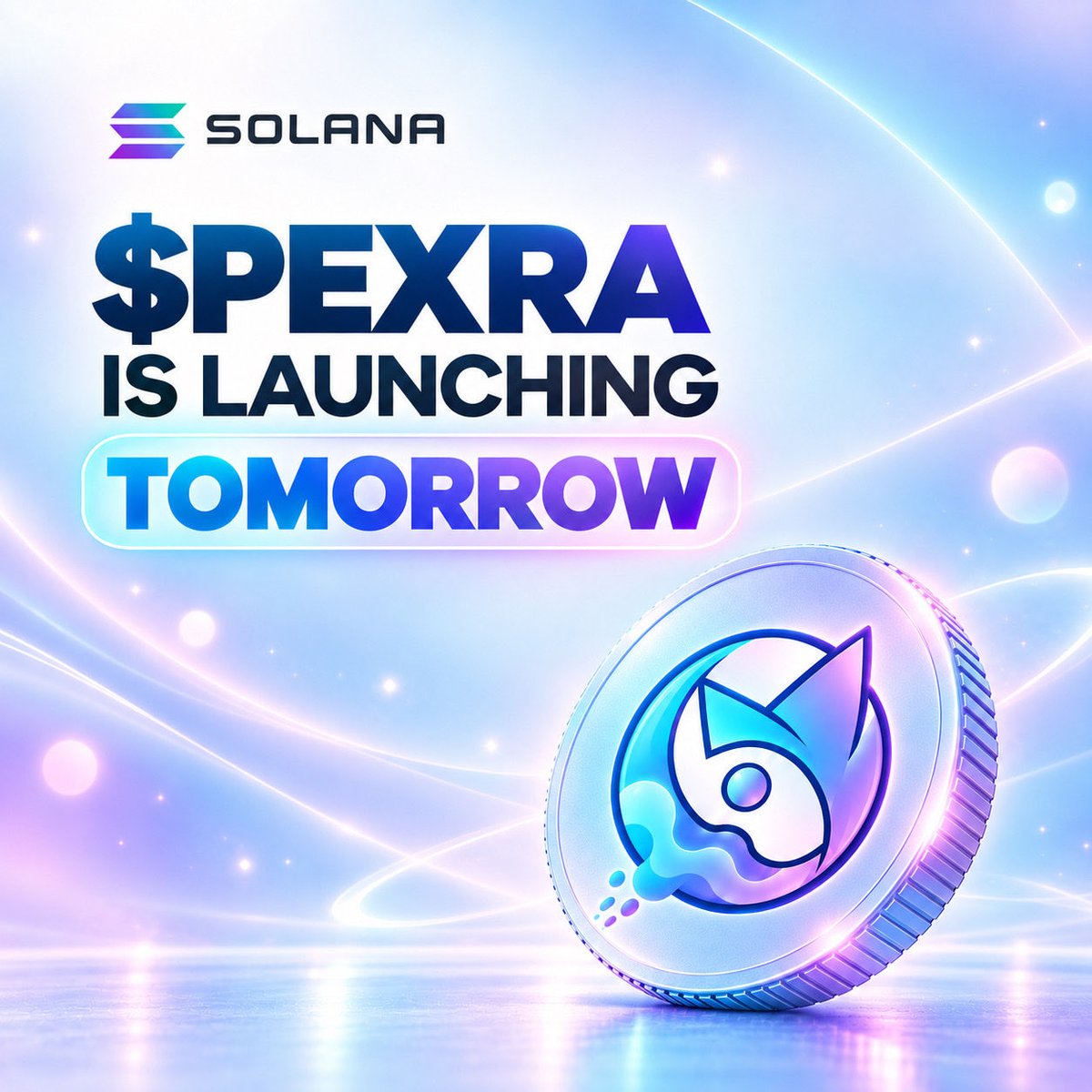 PexraFun's tweet photo. We are launching Tomorrow at 14:00 UTC 🚀

$PEXRA is a decentralized meme coin built on #Solana

First 2,000 Address 14,000,000 $PEXRA
Follow, like, RT (Drop your $SOL wallet)

Snapshots 12 hours https://t.co/PR64AA8Ifp