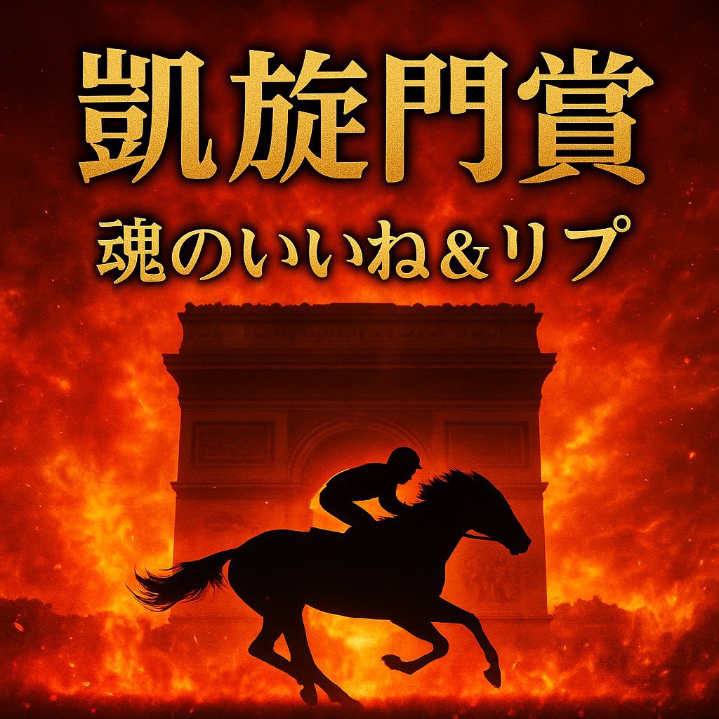 malfoy2021's tweet photo. エンターテイナーは忙しいから、本当に欲しい人のみ。

-条件-
①魂のいいね
②「凱旋門賞」をリプ

今年の凱旋門賞は京都大賞典。気象大学校出身の知り合いに聞きました。今週の勝負はJRAではなくここ凱旋門賞

ブルーストッキングの再来。いざ、参る💮 https://t.co/6a1TRw8PcE