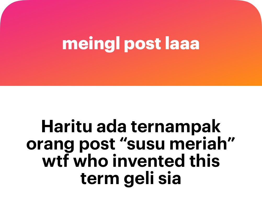 meinmokhtar's tweet photo. Perempuan laaa buat https://t.co/oTO7Z5zWpb