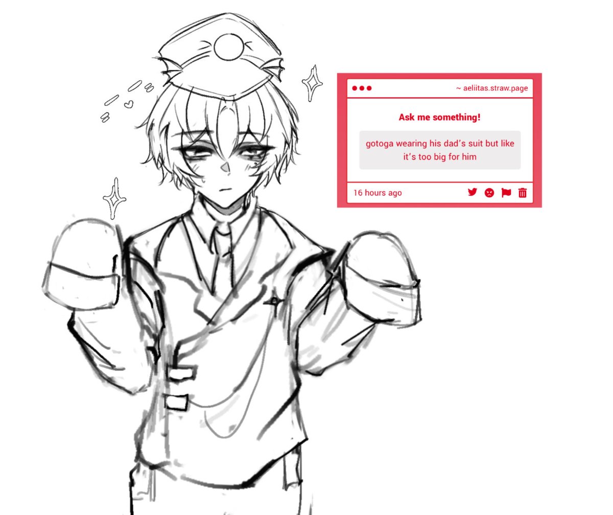 Aeliitas's tweet photo. Awwwhhhh little Toga how cute #gotoga #surfacetensionfanart https://t.co/W4G3tYqwS2