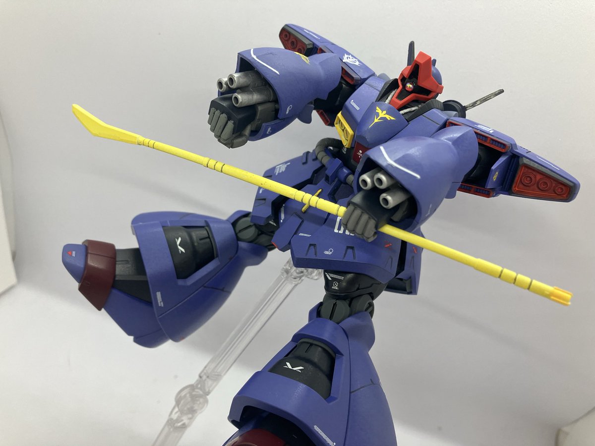 Leopaldon2000's tweet photo. HGドライセン ユニコーン版 改めて、ZZ版改良版 完成しました

全て塗装し直しと、手首のエングレービング除去、モノアイ可動化で仕上げました
推し機体なので気合い入れた分、良い色に塗れたかなと思います
本来ZZ版は上腕に動力パイプがあるのですが、再現が難しそうなのでそこは本当のZZ版が手に入った時に楽しみたいです
 #ガンプラ  #プラモデルライフ