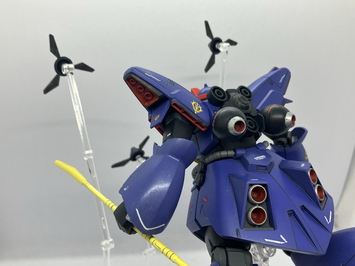 Leopaldon2000's tweet photo. HGドライセン ユニコーン版 改めて、ZZ版改良版 完成しました

全て塗装し直しと、手首のエングレービング除去、モノアイ可動化で仕上げました
推し機体なので気合い入れた分、良い色に塗れたかなと思います
本来ZZ版は上腕に動力パイプがあるのですが、再現が難しそうなのでそこは本当のZZ版が手に入った時に楽しみたいです
 #ガンプラ  #プラモデルライフ