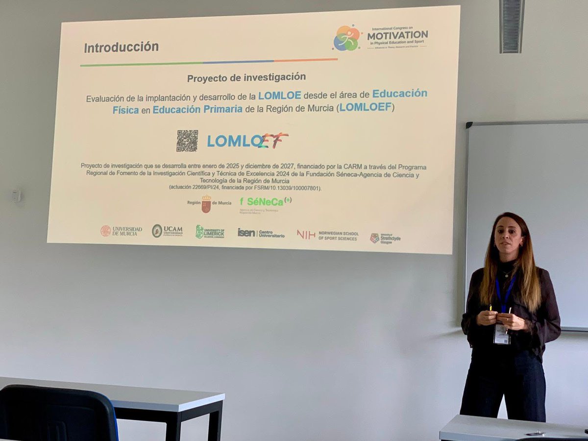 Jlariase's tweet photo. También estuvimos en el International Congress on Motivation in Physical Education and Sport de @edufisaludable, presentando los avances del cuestionario @lomloef Jornadas cargadas de aprendizajes, crecimiento personal y profesional y desarrollo del conocimiento. Como en familia! https://t.co/Jqt90IkycQ