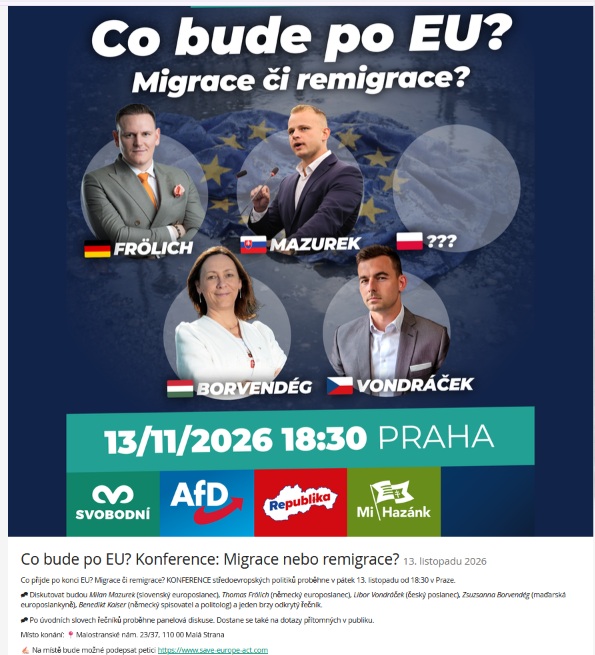 vojber's tweet photo. Proč se spojujete s někým, kdo chce zrušit Benešovy dekrety? SPD už se na to naučila říkat, že v AfD to jsou jen "ojedinělé hlasy". A zřejmě totéž by řekla i o maďarské Mi Hazánk, s níž networkují i Svobodní a tak trochu na zapřenou i Mladé ANO. Je to samozřejmě jinak  viz ⤵️⤵️⤵️ https://t.co/bYGPPwpNxt