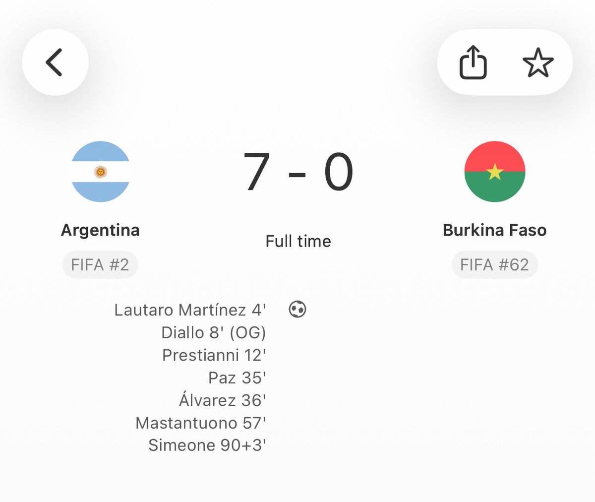 Cordreal10's tweet photo. Messi was the one holding Argentina back. https://t.co/dpmU4d1HKn