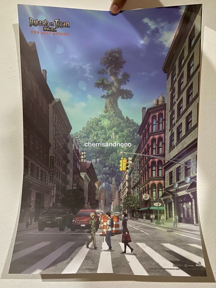 cherrisandnono's tweet photo. — wts / ready ro ship

โปสเตอร์ attack on titan มี 2 ใบ
ใบละ 250 รวมส่ง

💌 dm
#ตลาดนัดไททัน #ตลาดนัดaot https://t.co/cXtbQFfEaK