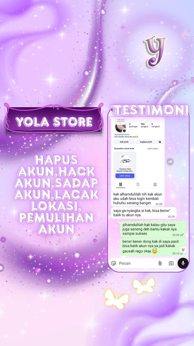 kjalcer's tweet photo. OPEN JASA PEMULIHAN AKUN &amp; HAPUS AKUN ALL SOSMED

Melayani:
• Balikin akun
• Pulihkan chat wa lama
• Hapus/Nonaktifkan Akun
• Hack All Akun
• Sadap Wa/All Sosmed
• Lacak Lokasi

(Instagram,Tiktok,Google,
Facebook,Telegram,Twitter,Line.)
  
Order? WhatsApp di bio! https://t.co/mXrL9i29JS