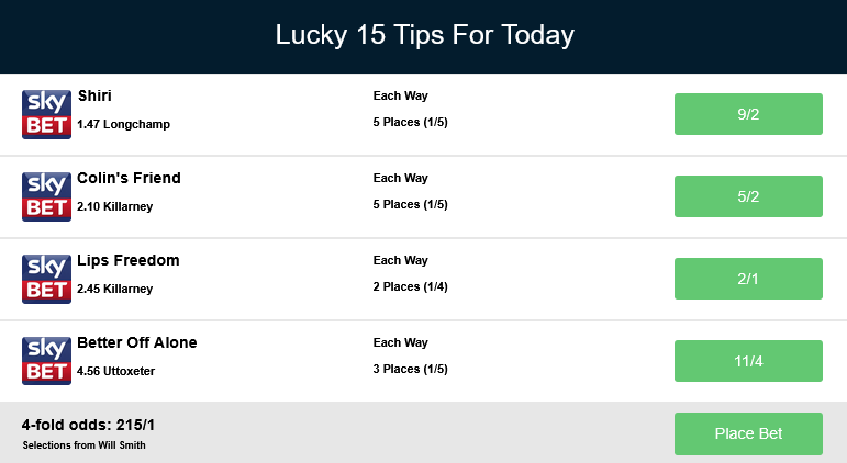 whichbookieuk's tweet photo. Leading racing analyst Will Smith (@WillSmith_2) is back with an E/W Lucky 15 for Sunday.

See below for details with more tips &amp; offers available by clicking the link ⬇️⬇️

https://t.co/v47Vz4qXne

18+ Gamble Aware https://t.co/ECWpI4kni2