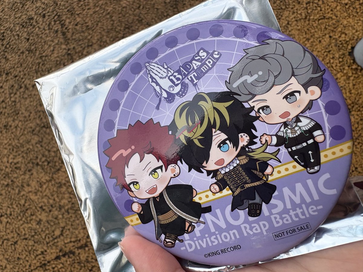 Marisa_752's tweet photo. 【交換】
コスモワールドコラボ ヒプマイ 
特典 スタンプラリー

譲)缶バ ナゴヤ
      グッズ特典 乱数  幻太郎 帝統

求)缶バ シンジュク
     グッズ特典 独歩 二郎

現在コスモワールド内にいます。
お気軽にお声がけください https://t.co/7PrRR3Ohdc