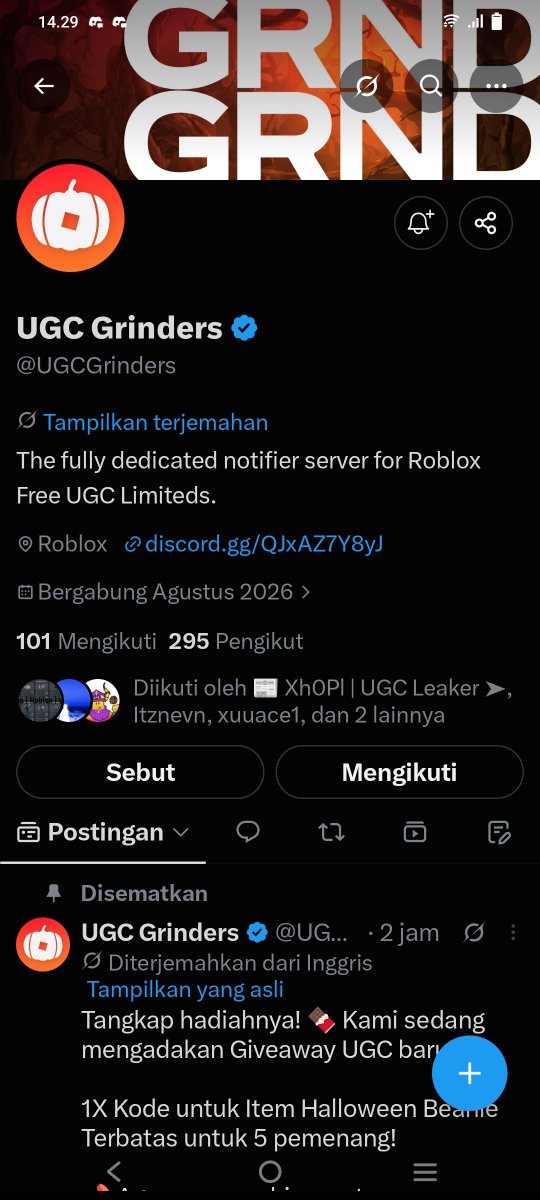 MrkucingL70593's tweet photo. @UGCGrinders Done, wish me luck https://t.co/dlyrlDzKPu