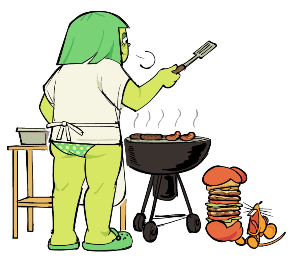 TommyAlaMode's tweet photo. The concept of making beach art during October

#deltarune https://t.co/MLRwJX0n7R