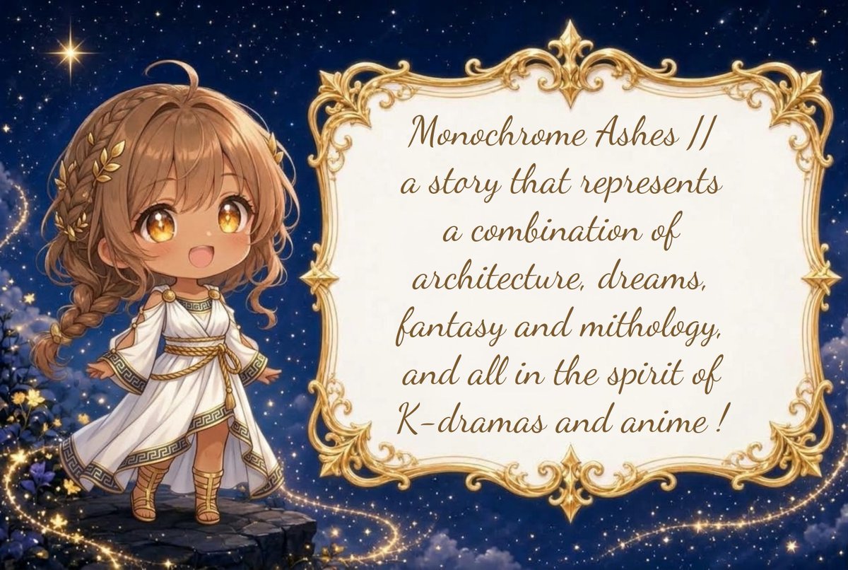 dreamminagiWS's tweet photo. Monochrome Ashes light novel

MC: Nefeli Elaionou

Genres: Fantasy · dark fantasy · supernatural · mystery · adventure · drama · romance // young ladies

%find at:
https://t.co/92DVbkAeNA

~ dream*minagi of whitesevdah https://t.co/E7k6wO6KTG