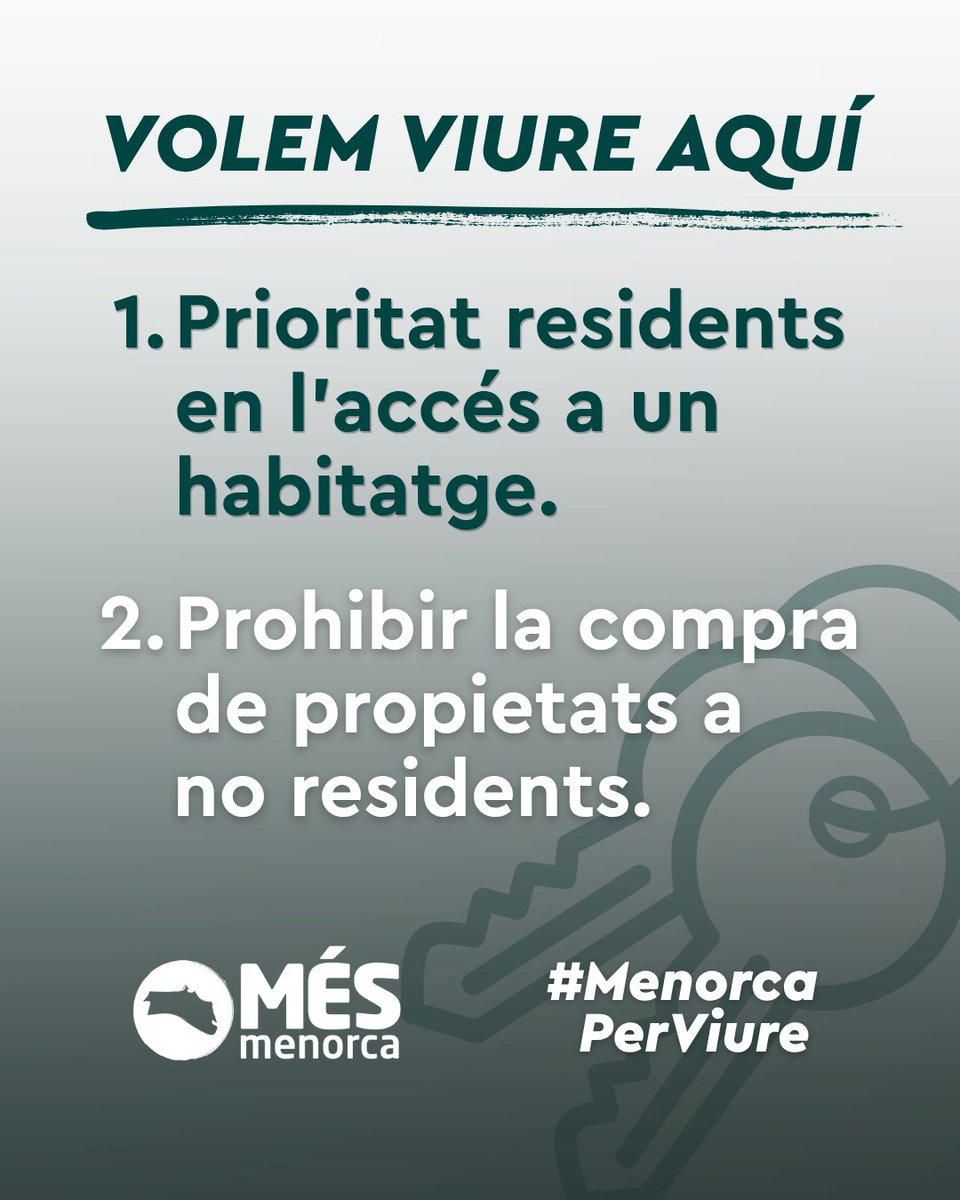 MesperMenorca's tweet photo. Perquè Menorca continuï essent ca nostra!

#MenorcaPerViure 💚 https://t.co/xOBU7cMIRu