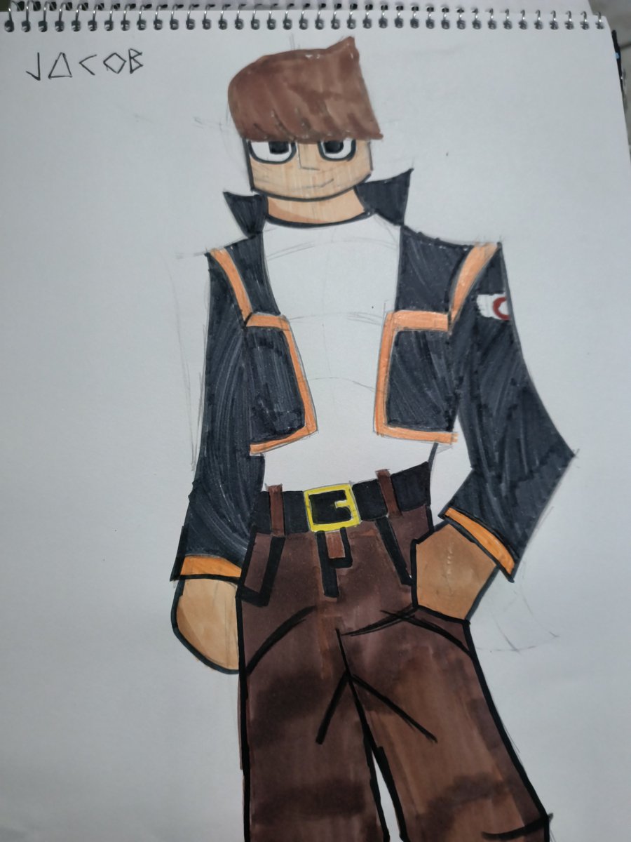 watermello5349's tweet photo. Dibujos de mi avatar que es Sarah y el de unos amigos https://t.co/atZZSpc0px