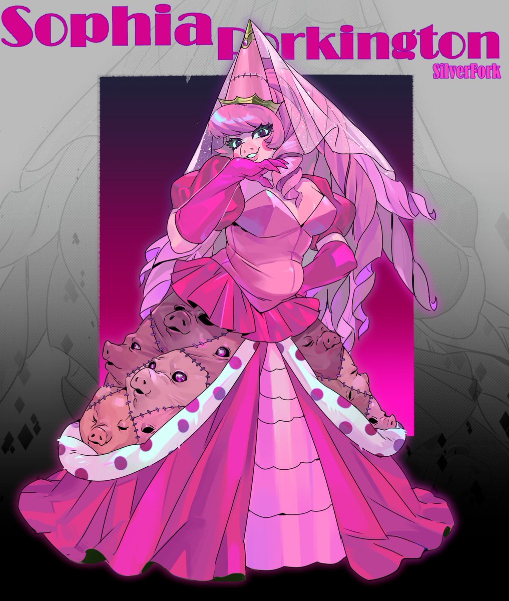 SilverFork309's tweet photo. 换装猪猪 #OC #originalcharacter https://t.co/jpuYVP2i5k
