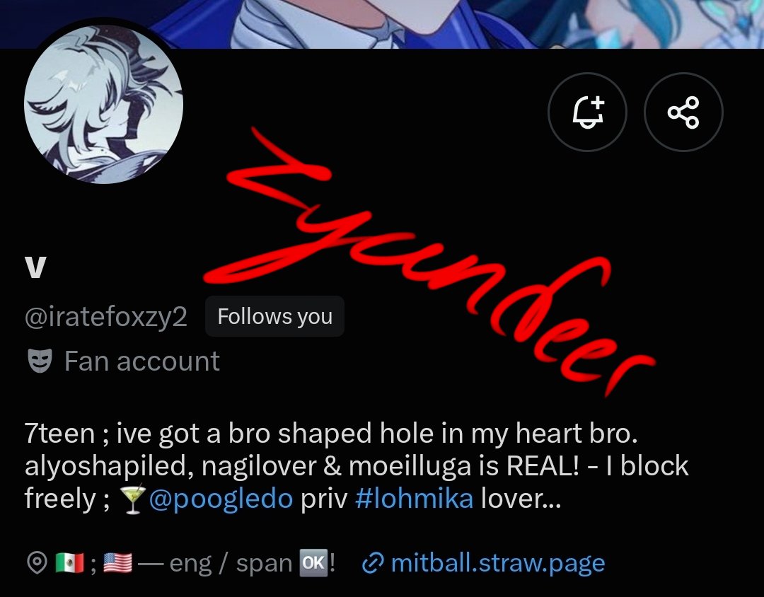 zyandeer's tweet photo. @iratefoxzy2 haha ladjes chill https://t.co/qt3AjuUJe0