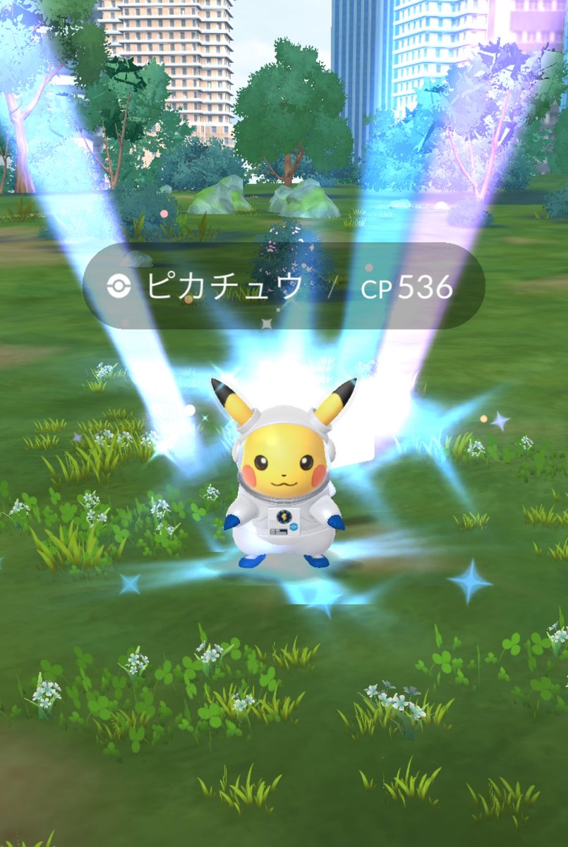pokemon_2393's tweet photo. 💯出た直後の色違い😭笑 https://t.co/5Z1LkTSEJL