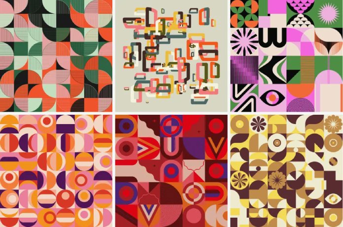 weandthecolor's tweet photo. Colorful Vector Background Patterns of Geometric Shapes and Artistic Graphics by Bloomicon. https://t.co/pyFeSK8Gz2
#graphics #vectorgraphics #design #graphicdesign #icons #pattern https://t.co/Oun3oLScZL