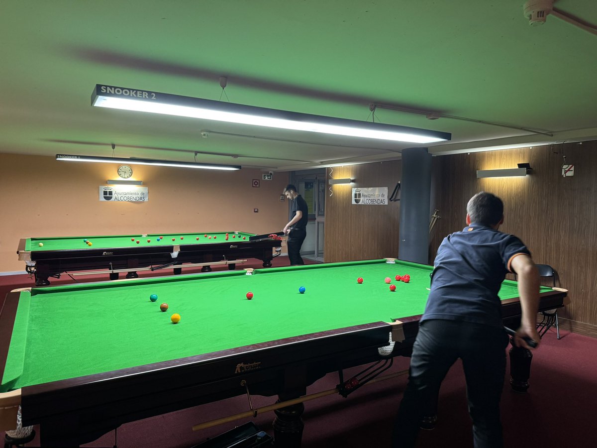 SpainSnooker's tweet photo. Semifinales de Copa Aleix Vs Daan Leyssen y Antonio Navarro Vs Chema Cortés

https://t.co/sArhXz4zkT https://t.co/Kixc5Sdo87