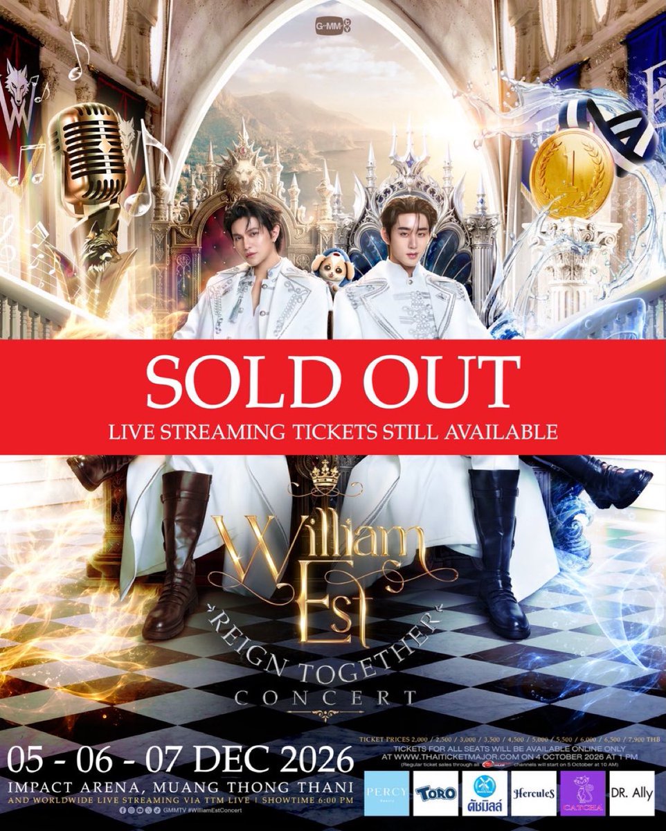 userunknowbabe's tweet photo. ดาราเอิดได้เลย อิมแพคสามวัน sold out ทั้งหมด
ยิ่งใหญ่เกรียงไกร สมฐาวิลเลี่ยมเอสมาก ภุมิใจ😭😭😭

#WilliamEstConcert #WilliamEst https://t.co/HFFUiwWblI