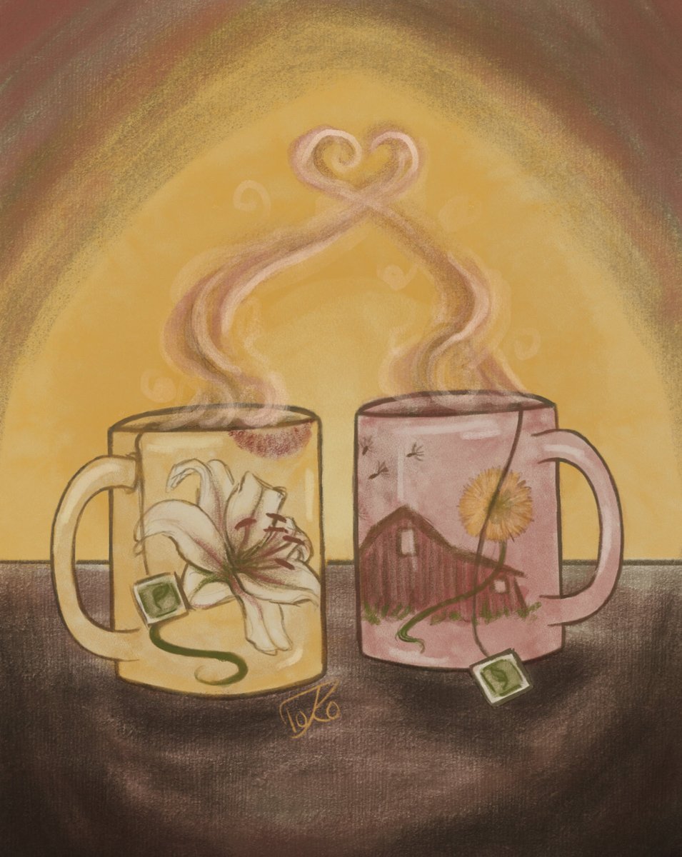 Star_Toro's tweet photo. Forgot to post this earlier #marauders inktober day 2: tea #marlily https://t.co/dC9AQHv95N