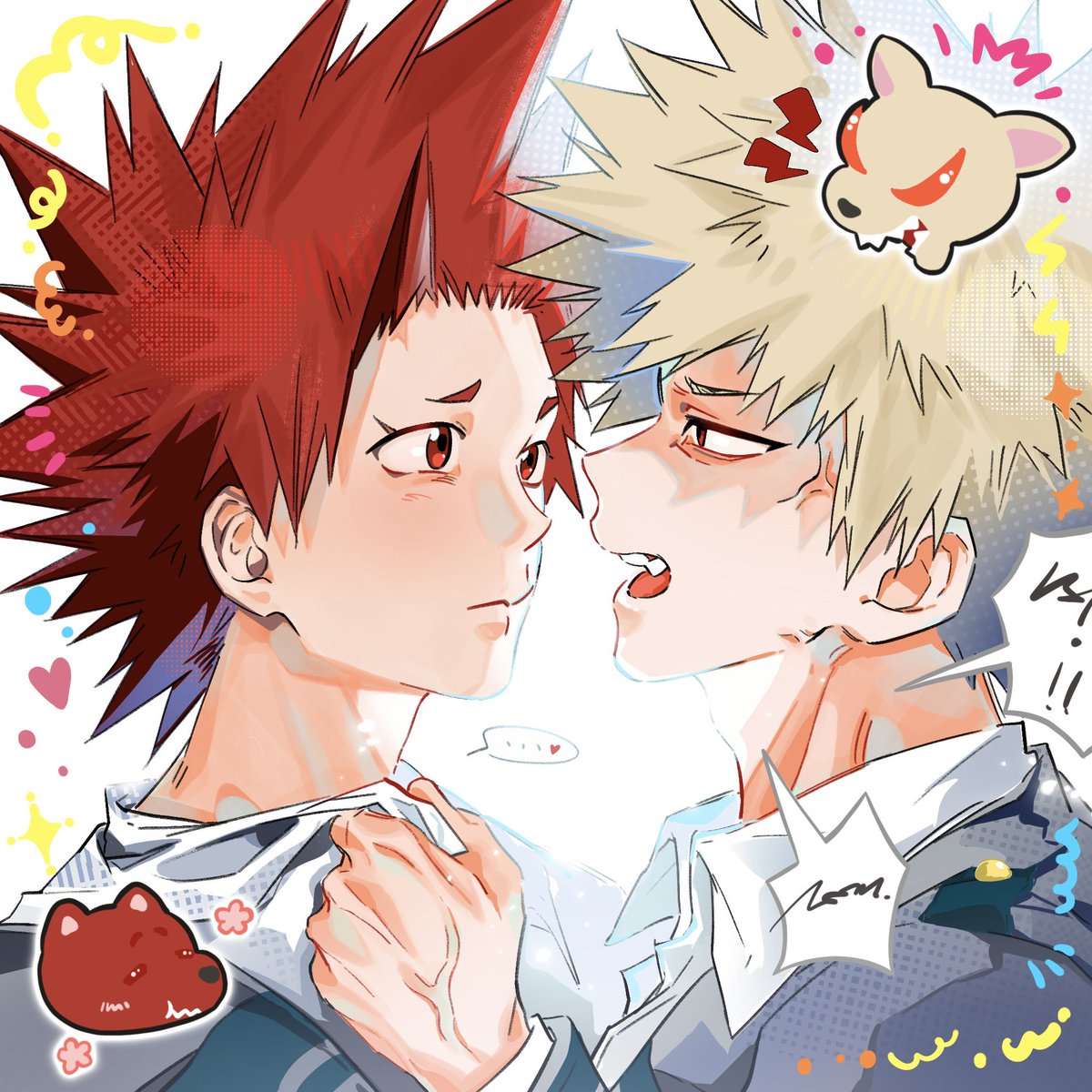 Oldxiao5816's tweet photo. 晚了一天的National Boyfriend's Day💥

#kiribaku #切爆 #bkkr https://t.co/reF6dInVmU