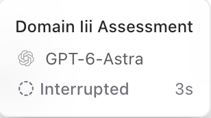 flyme2bluemoon's tweet photo. it seems that the subagents sometimes don't report which model they are using. in this case the parent thread was gpt-6 astra. for one subagent it shows gpt-6 astra while for another subagent it shows not reported (although I'm pretty sure it's gpt-6.1 sol since that's what I asked for).

also, the main thread doesn't seem to wake up when a subagent finishes, if the main thread finishes first and enters the waiting state.