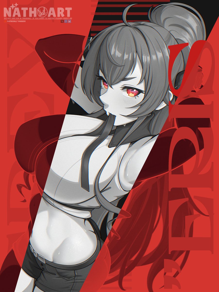 nathoart's tweet photo. Eris Greyrat with ZZZ Cinema Graphic
#MushokuTensei https://t.co/EvR79kxnTd