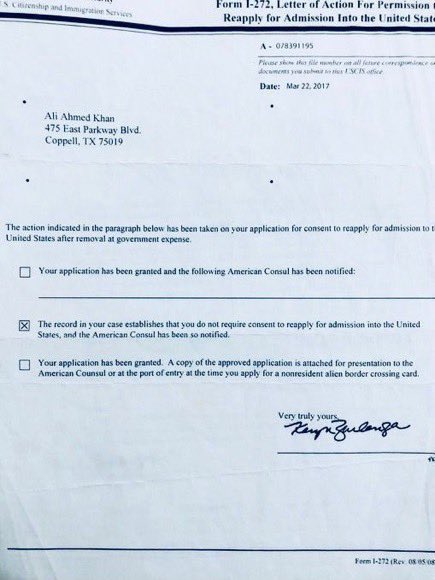 SupremeCourtALI's tweet photo. @POTUS @dablome @StateDept @DHSgov @USCIS 
🇺🇸INJUSTICE

🇺🇸⚖️?

25 yr visa NO

🇺🇸A-078391195
🇺🇸ISL2013672023

DHS I-272
(X)”THE RECORD IN YOUR CASE
ESTABLISHES THAT YOU DO NOT REQUIRECONSENT TO REAPPLY FOR ADMISSION INTO
UNITED STATES AMERICAN CONSUL HAS BEEN NOTIFIED”

ISSUE VISA https://t.co/PYCIbDfqar
