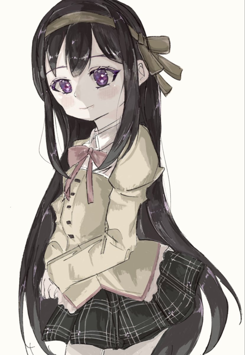 Siroika12's tweet photo. ほむらちゃん大好き🫶
 #まどマギ  #イラスト https://t.co/sm4q1jK4k8