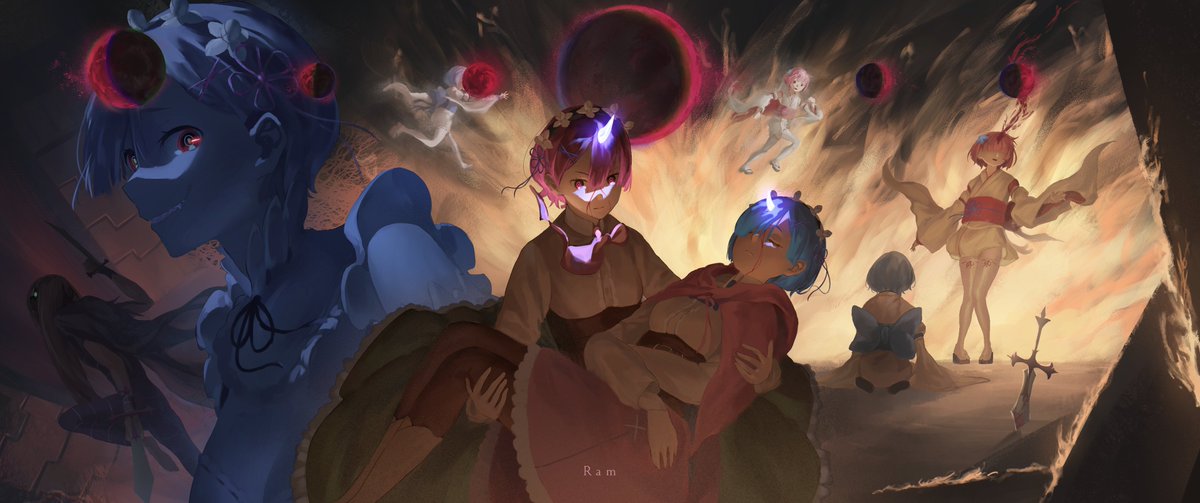 RingoTashi's tweet photo. RAM
#リゼロ #rezeroseason4 https://t.co/rKAG7c0I6p