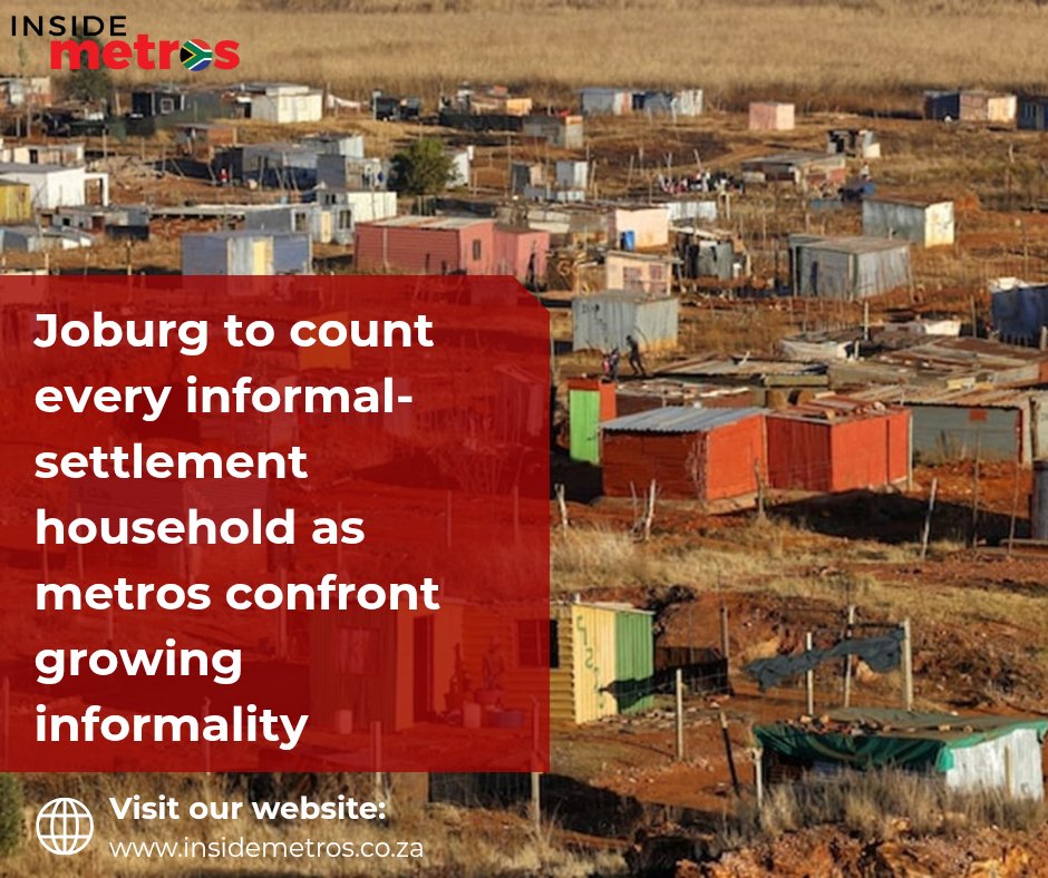 insidemetrosza's tweet photo. Johannesburg is set to conduct thorough count as informal settlements continue to rapidly increase across the city.
Read more on https://t.co/uhLPE5xtCo
#informalsettlements #Johannesburg #southafricannews #InsideMetros https://t.co/0VdFyFezhR