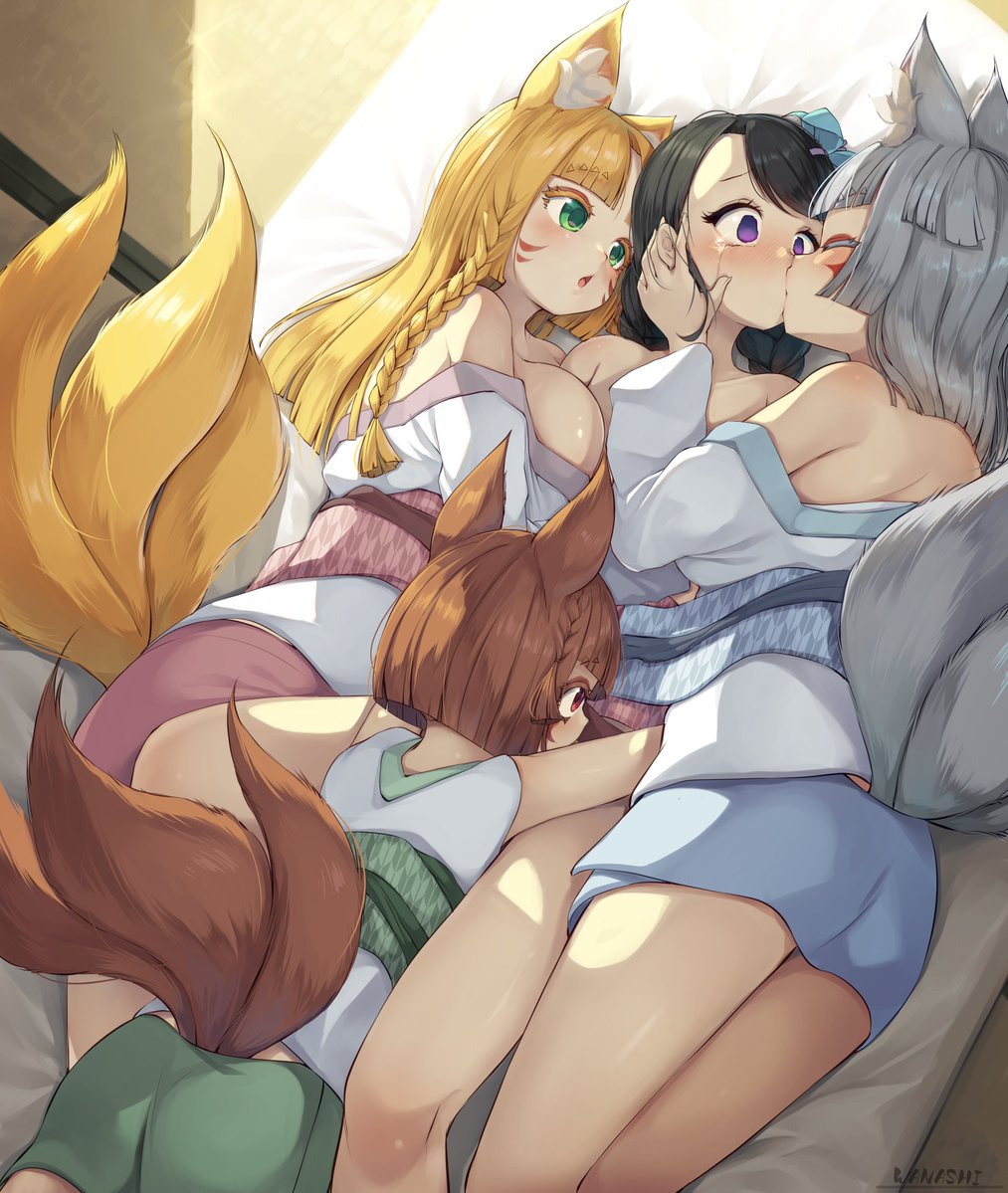 Wanashi_Tam's tweet photo. #創作百合 https://t.co/fLNL7ZF4bW