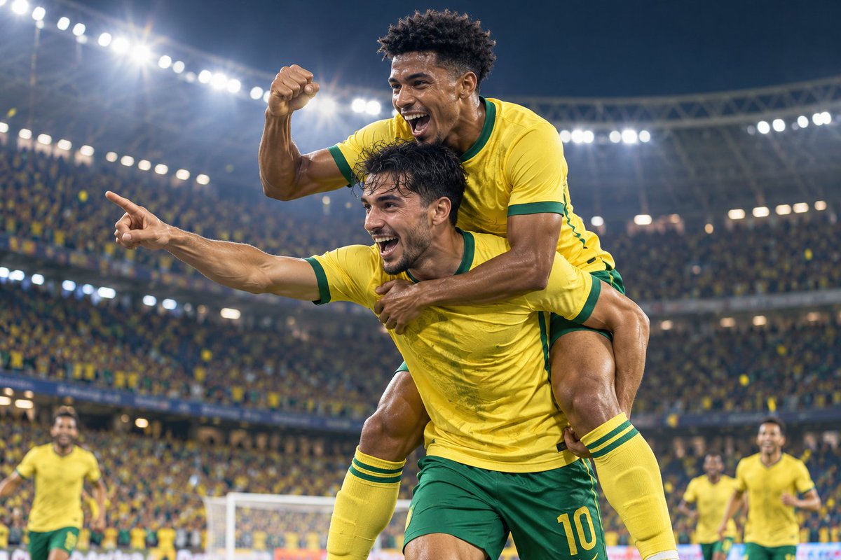 A21194852Alam's tweet photo. Brazil ease to 4-0 win over India as Lino brace, Estevao and Pedro give Ancelotti's side victory
Read more 👉 https://t.co/tuoGGMzZPp https://t.co/jXfEDuFeTa