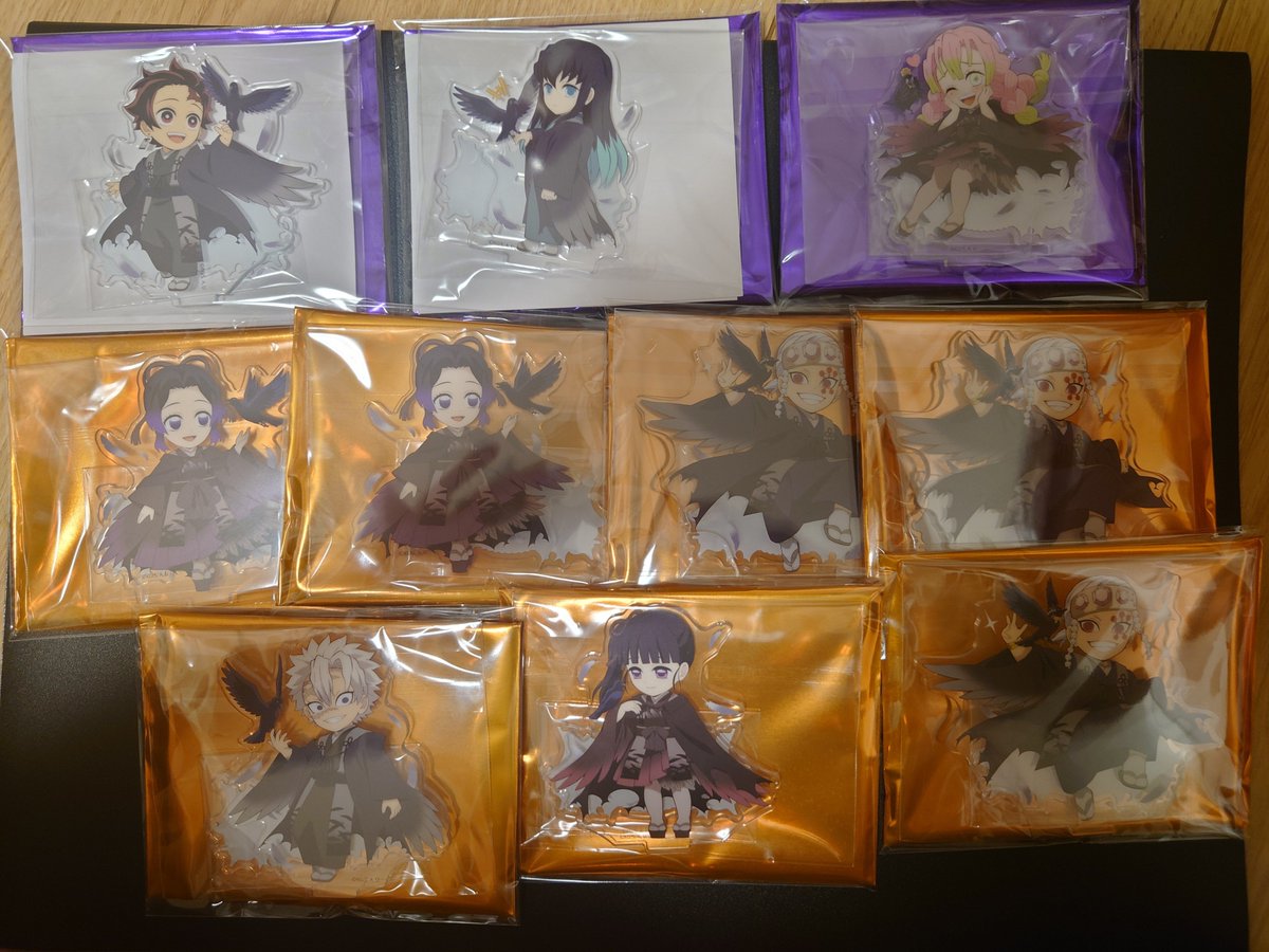 1103HiToMiGG's tweet photo. [交換] 鬼滅の刃 ufotable cafe ハロウィン カラス

譲→画像　1 2

求→アクスタ…義勇、玄弥2
　　チェキ風ブロマイド…☆実弥>玄弥
　　
なるべく纏めての交換を希望します。
郵送での交換となります。
よろしくおねがいします。 https://t.co/yTABH8sXpv