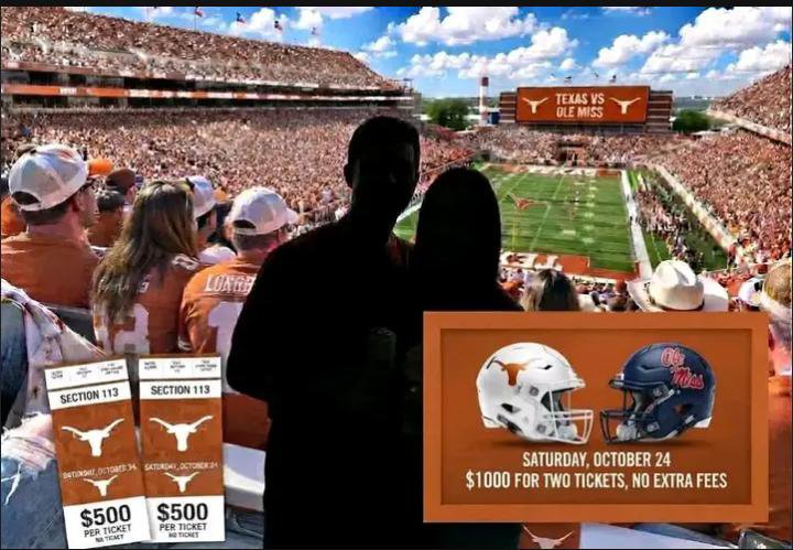 tix_house's tweet photo. Texas vs Ole Miss - Saturday, Oct. 24
Two tickets for $900, no extra fees. Easy transfer. Section 113

#UFC332
#USMNT
Lucki
Carti
Cavan Sullivan https://t.co/79gXVFkajF