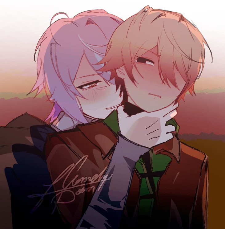 clomelyss's tweet photo. #類司 Archwill fanart I made a while ago   hi 🎈🌟 https://t.co/wKl5n3vrul
