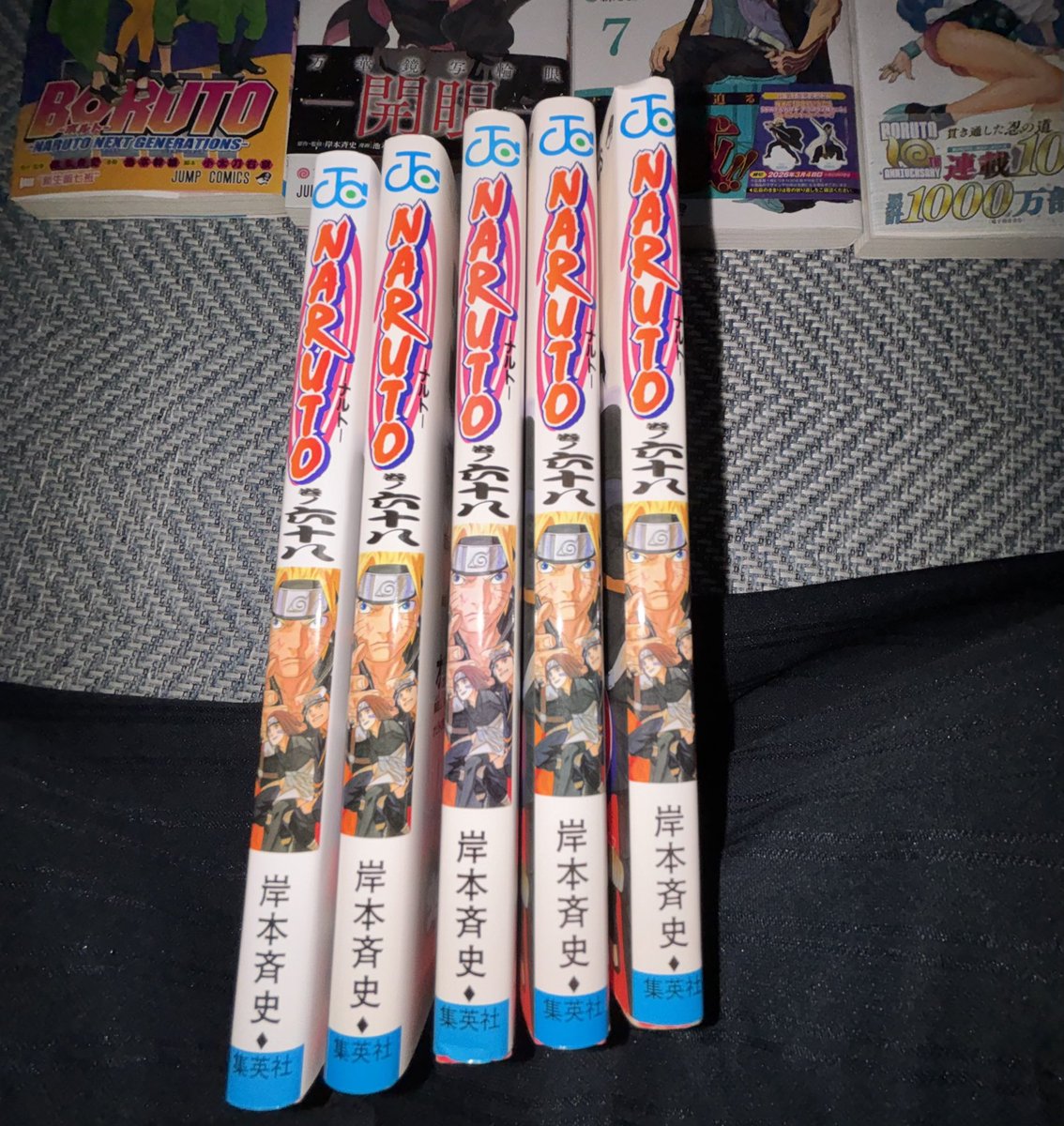 GOCCI2943's tweet photo. BORUTO初版あるだけ買ってきた🥰
そもそも古本屋に出てる数が少ない！

ほんで68巻の白抜けが何冊かあったぞ https://t.co/BhbhRtPC7c