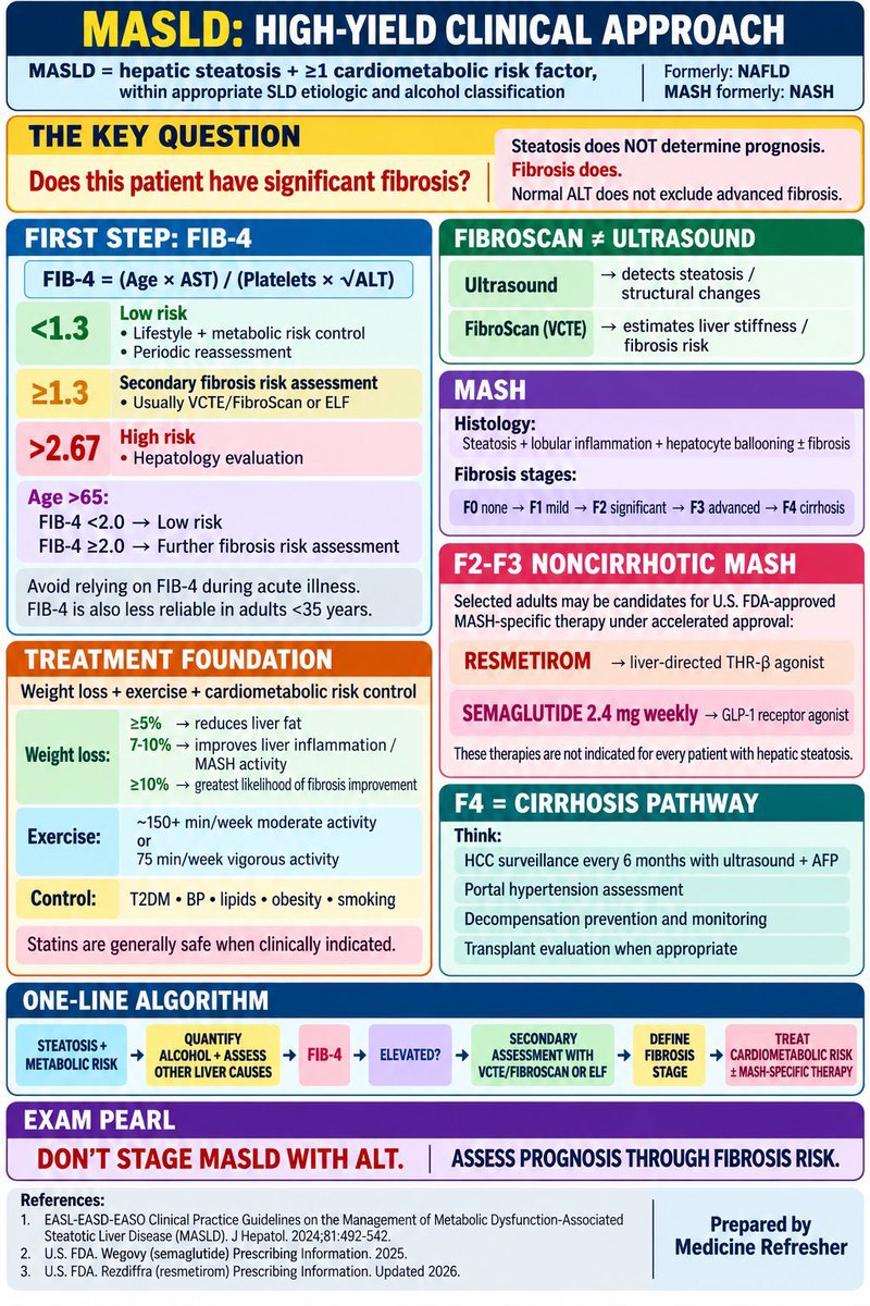 notes4medicine's tweet photo. MASLD https://t.co/9jGJLsaJGk