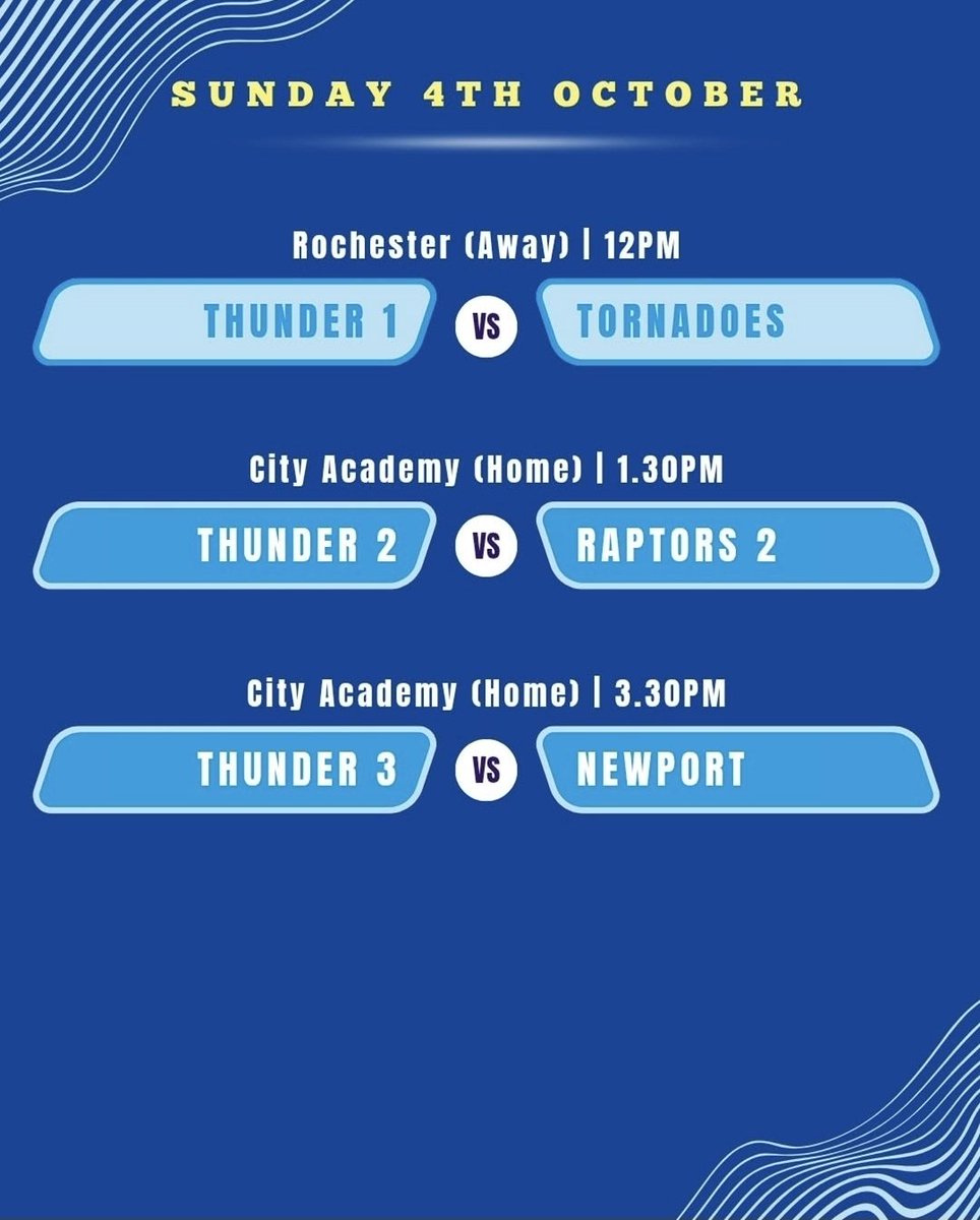 BristolThunder's tweet photo. 3 games today. 1s travel to Kent v @tornadoeskc
2s & 3s start their seasons @CABSportsCentre v @RaptorsKorfball 2 & @NewportKorfball 1.30 & 3.30 starts, free to watch. @swsportsnews @korfballleague #korfball #mixedteamsport #sportforall https://t.co/A9Hw0tZk3j