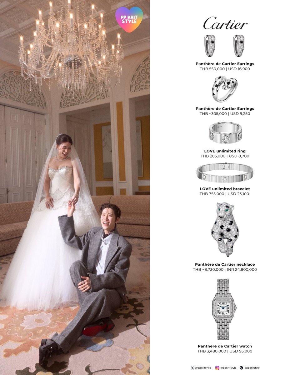 ppkritstyle's tweet photo. พีพี กฤษฏ์ @ppkritt และพี่สาว (เจ้เพชร) กับอีกหนึ่งโมเมนต์พิเศษจาก Cartier @Cartier เมื่อทั้งคู่เลือกสวมเครื่องประดับจากเมซงในวันสำคัญของครอบครัว ใน “งานแต่งของพี่สาว”โดยลุคของทั้งคู่มีชิ้นงานระดับ High Jewelry ร่วมอยู่ด้วย

#Cartier #PPKritt https://t.co/8uAGyY3l0h