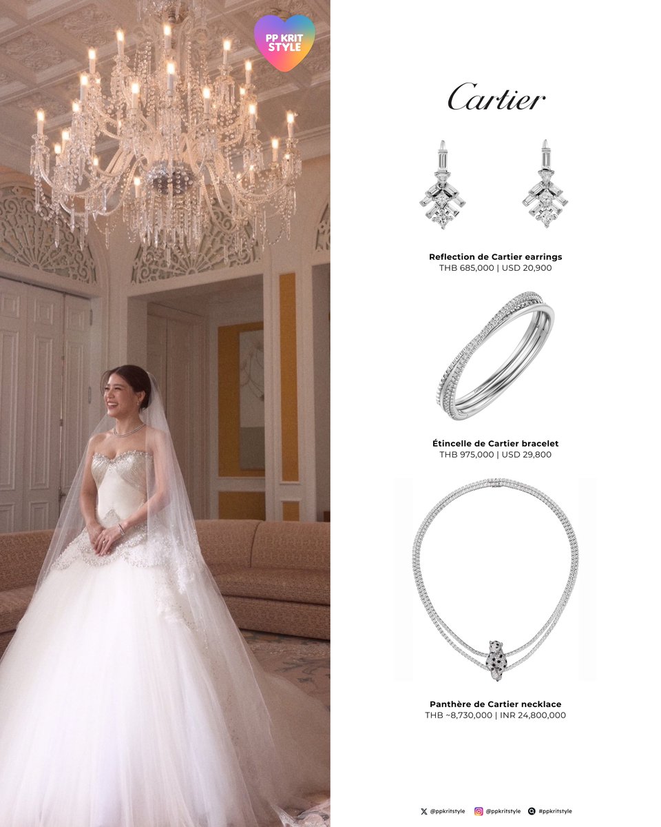 ppkritstyle's tweet photo. พีพี กฤษฏ์ @ppkritt และพี่สาว (เจ้เพชร) กับอีกหนึ่งโมเมนต์พิเศษจาก Cartier @Cartier เมื่อทั้งคู่เลือกสวมเครื่องประดับจากเมซงในวันสำคัญของครอบครัว ใน “งานแต่งของพี่สาว”โดยลุคของทั้งคู่มีชิ้นงานระดับ High Jewelry ร่วมอยู่ด้วย

#Cartier #PPKritt https://t.co/8uAGyY3l0h