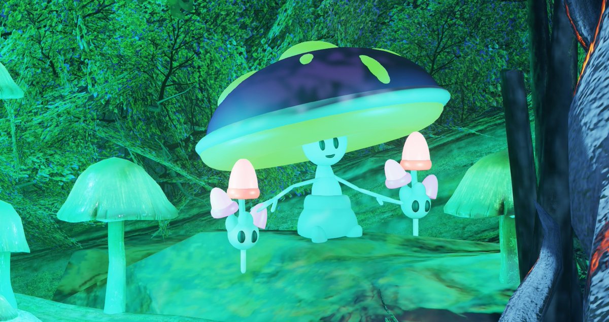 ruin0201end's tweet photo. #PSO2NGS_SS   #PSO2NGS
#PSO2でポケモン 
ネマッシュ マシェード 再現 https://t.co/qR1UzUabEn
