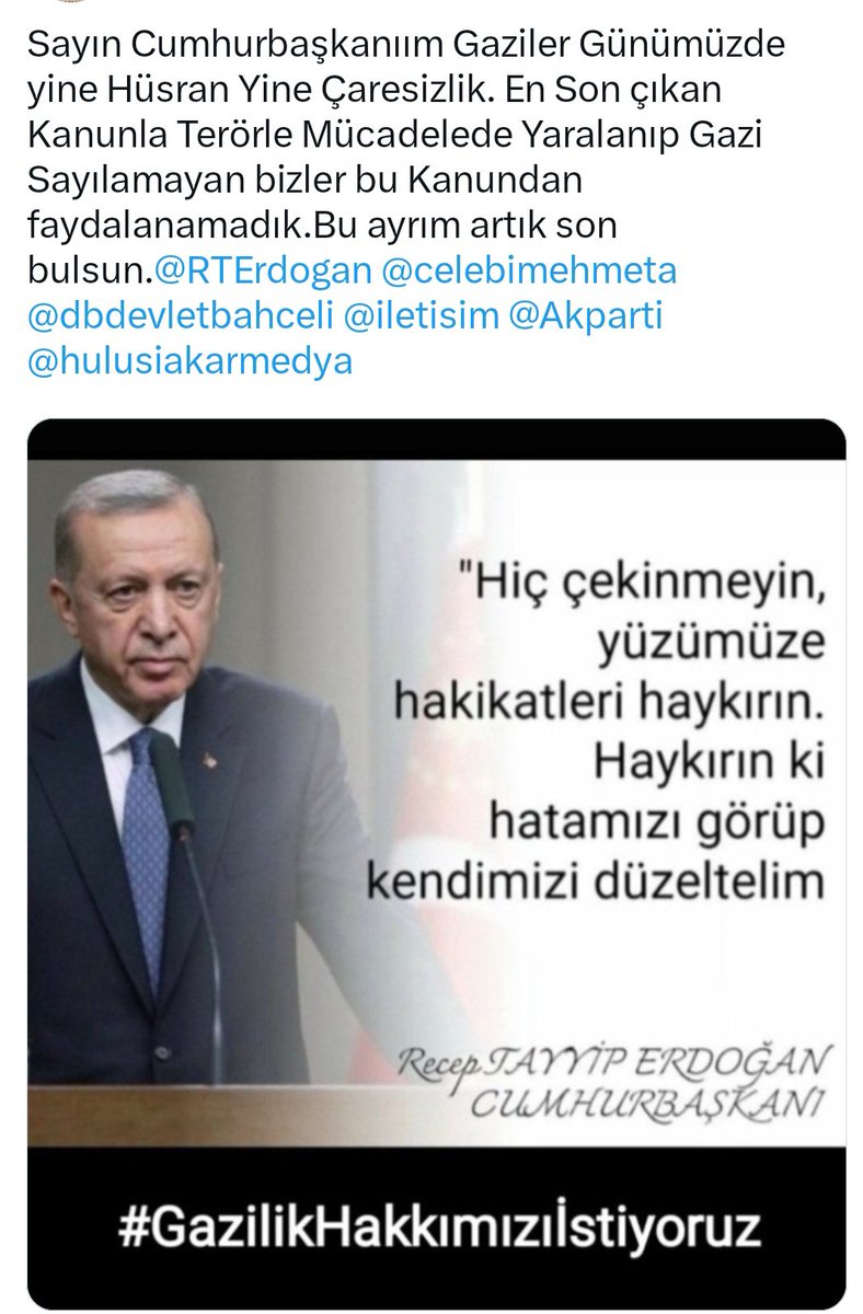 BilalTASDEMR1's tweet photo. @RTErdogan https://t.co/mu6p7Ho1Wo