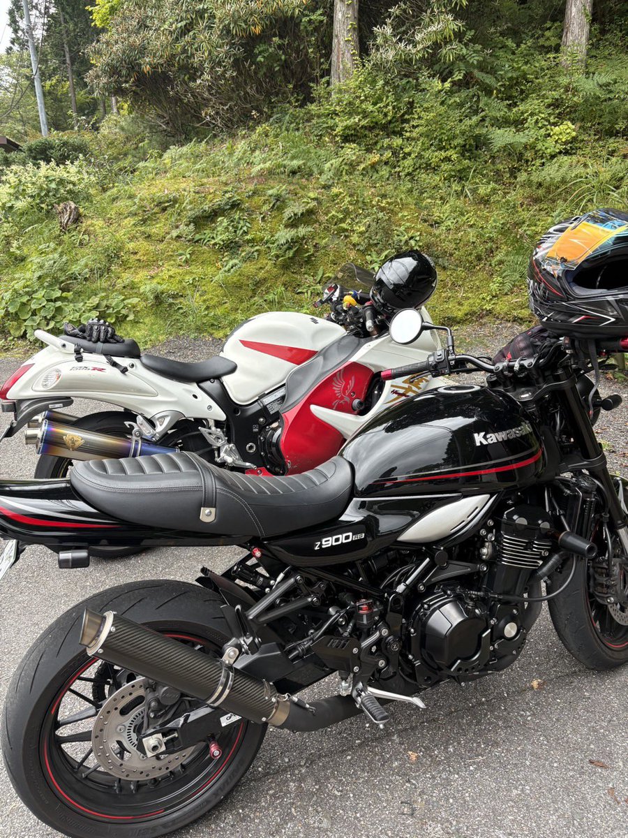 min_1142's tweet photo. 今日は父上とおデート💖
盗んだバイクで走ってきたぜ✌️😏✌️
古いハイオクを新しいハイオクに満タン入れ替えてやったぜ😏🤟
お初の方とも仲良くお話しできたし、
をにぎり姉さんとも会えた！💓✨
（をにぎりさんフォロー気づいてなくてごめんなさい🙇‍♀️フォローありがとうございます😭）
最高の１日😆 https://t.co/JEeIfu0t74