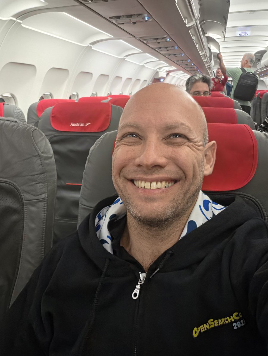 horovits's tweet photo. Busy week ahead in Prague.
Starting with Observability Day Europe by @CloudNativeFdn tomorrow, 
and then Open Source Summit Europe by @linuxfoundation 
If you're around either, pop by the @OpenSearchProj booth to say hi👋
#OpenSearchAmbassador #CNCFAmsbassador #OSSummit #O11yDay https://t.co/ogPOpuYNUt