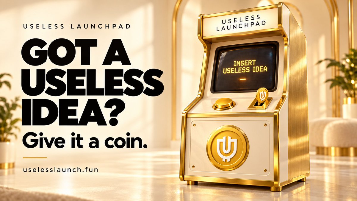 useless_launch's tweet photo. That useless idea you’ve been sitting on?

Give it a name
Give it a coin

https://t.co/b1YdVq7gUa https://t.co/deWZYJuJMw